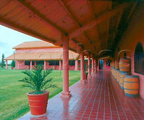 Winery of Domaine Vistalba whose wine is sold as   Fabre Montmayou   Vistalba Mendoza province   Argentina       Lujn de Cuyo