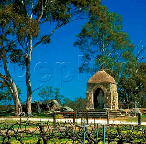 Marian shrine in the vineyard of Sevenhill Cellars   Sevenhill South Australia    Clare Valley
