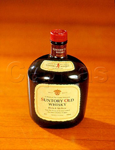 Bottle of Suntory Old Japanese blended Whisky