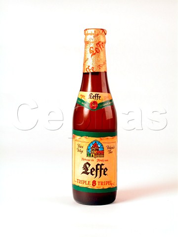 Bottle of Leffe Triple ale Belgium