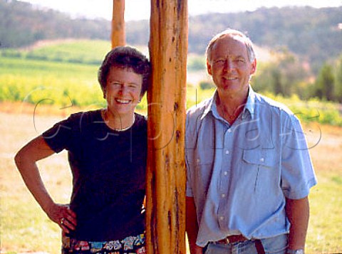 John and Jo FennSmith of Coombend Estate   near Bicheno Tasmania Australia  East Coast