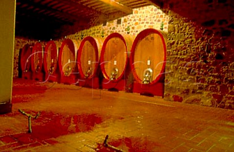 Cellars of Poggio Di Sotto winery   Castelnuovo dellAbate Montalcino   Tuscany Italy Brunello di Montalcino