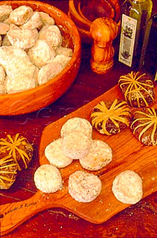 Goats cheeses from Umbria Italy
