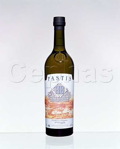 Bottle of Henri Bardouin Pastis Provence France