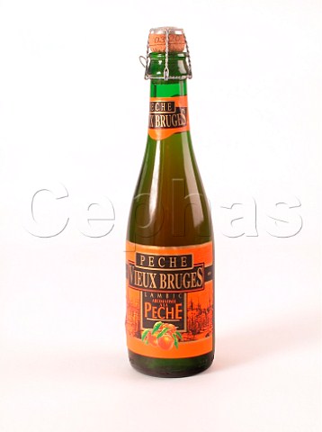 Bottle of Vieux Bruges Peche lambic peach beer   Belgium