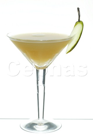 Cocktail Kentucky Pear    Glass Martini