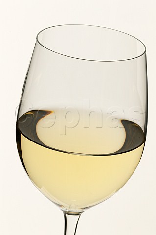 White wine in a Riedel glass