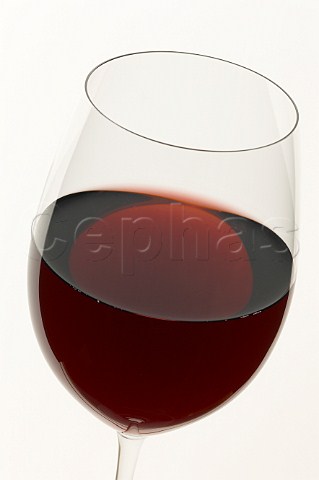 Red wine in a Riedel glass
