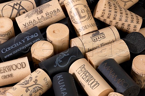 Synthetic wine corks