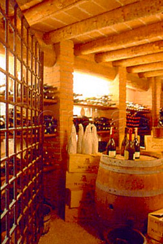 Old bottle cellar of Monte Rossa   Bornato Lombardy Italy  Franciacorta