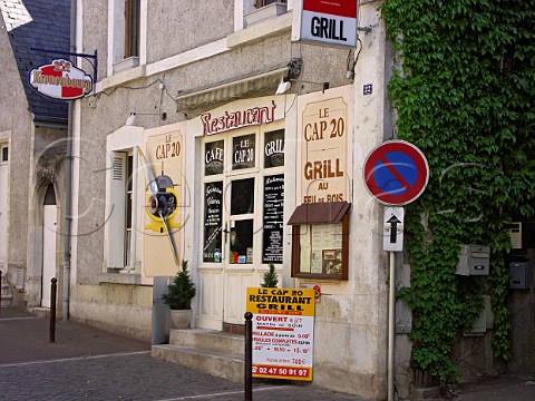 Small restaurant in MontlouissurLoire    IndreetLoire France AC Montlouis