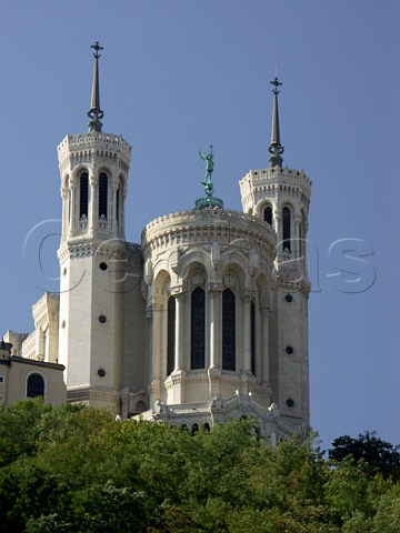 Basilique NotreDame de Fourvire Lyon  Rhne France  RhneAlpes