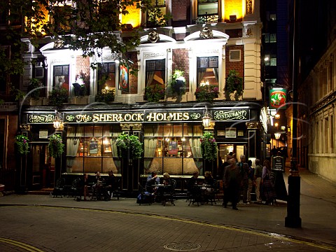 The Sherlock Holmes public house London