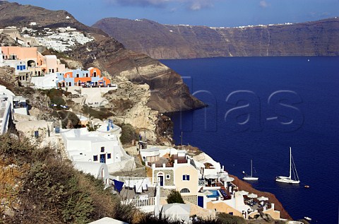 Village of Ia Santorini Cyclades Islands Greece