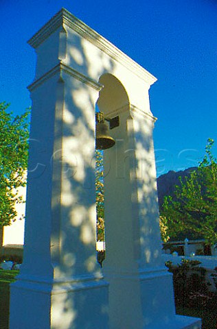 Old slave bell of Lanzerac wine estate   Stellenbosch South Africa