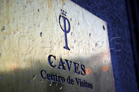 Instituto do Vinho do Porto Visitor centre entrance   sign on Avenida Ramos Pinto  Vila Nova de Gaia   Porto Portugal