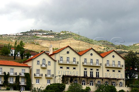 Faade of the Vintage House Hotel viewed from the   River Douro Pinho Douro Portugal