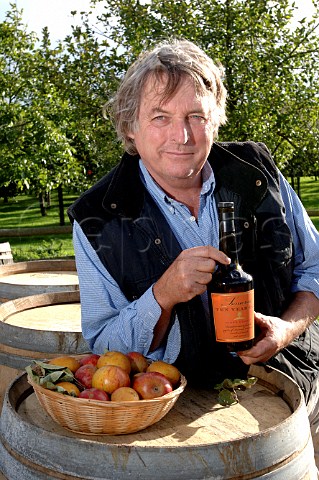 Julian Temperley in Burrow Hill orchard of the   Somerset Cider Brandy Company  Kingsbury Episcopi   Somerset England