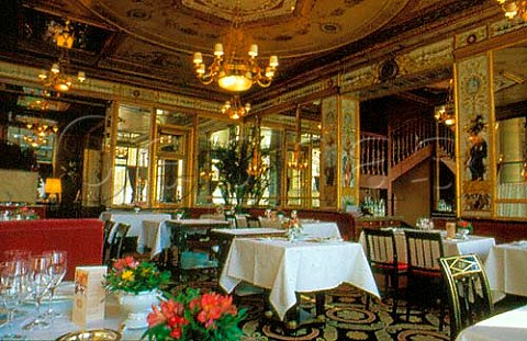 Interior of Restaurant Grand Vefour   Paris France