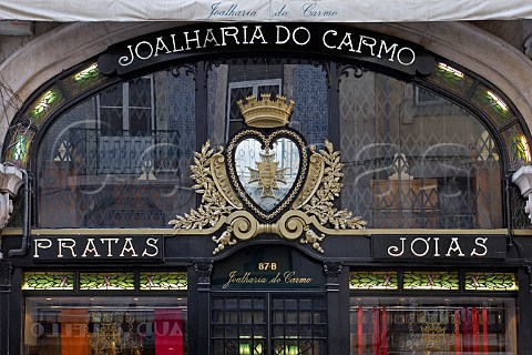Jewellery shop near Rossio Lisbon Portugal
