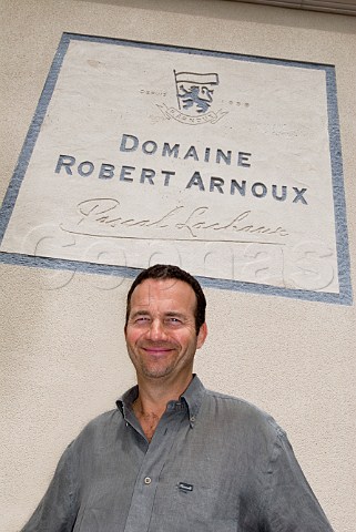 Pascal Lachaux of Domaine Robert Arnoux   VosneRomane Cte dOr France