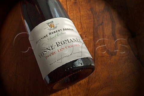 Bottle of Domaine Robert Arnoux VosneRomane   Premier CruLes Chaumes Cte dOr France