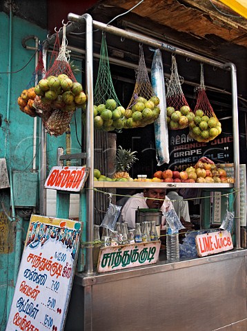 Fruit and refreshments for sale Chennai Madras   India