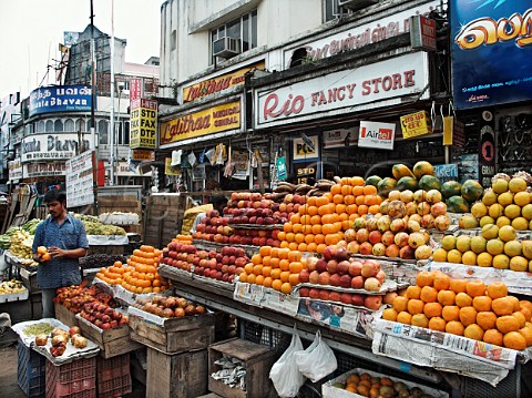 Fruit for sale Chennai Madras India