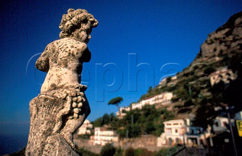 Statue of Bacchus Furore   Costa Amalfitana Campania Italy