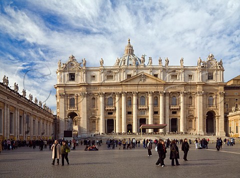 Saint Peters Square Vatican City Rome Italy