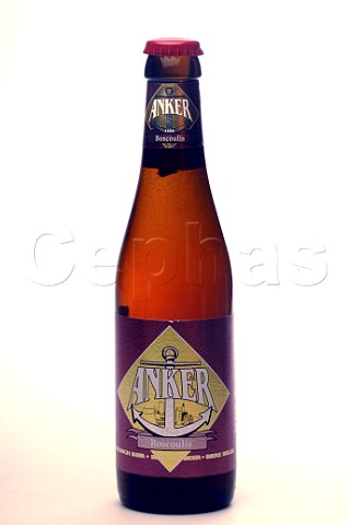 Bottle of Anker beer Belgium