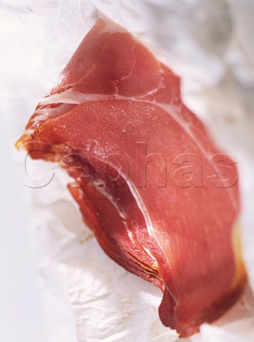 Slices of parma ham