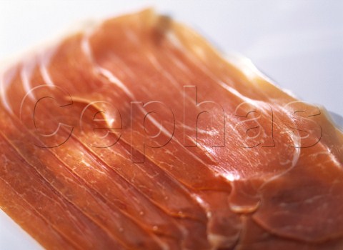 Slices of parma ham