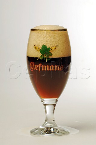 Glass of Liefmans beer Belgium