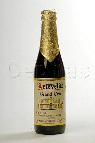 Bottle of Artevelde Grand Cru beer Brouwerij Huyghe Belgium