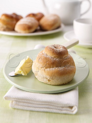 Cottage roll and butter