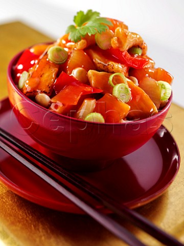 Sweet and sour chicken