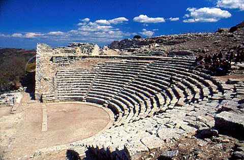Greek theatre Segesta Sicily