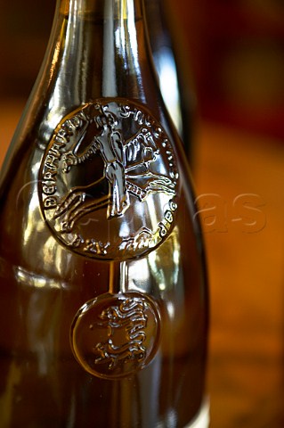 Bernhardis Hugonis seal on a bottle of Tenuta Rapital Camporeale Sicily Italy