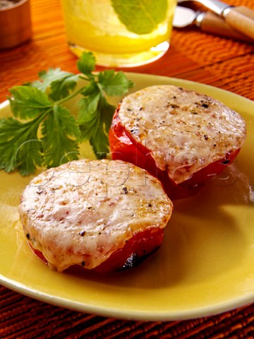 Grilled Parmesan Tomatoes