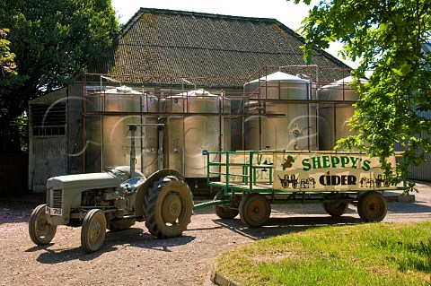 Sheppys Cider near Taunton Somerset England