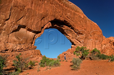 North Window in Arches National Park Utah USA