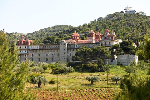 Metamorfosseos Monastery Kouvaras Greece Attica