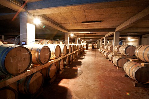 Barrique cellar at Boutari Wineries  Naoussa Winery  Naoussa Macedonia Greece Naoussa
