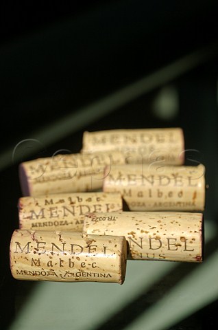 Corks from Mendel Wines Mendoza Argentina
