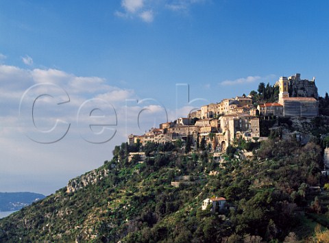 Village of Eze between Nice and Monaco AlpesMaritimes France