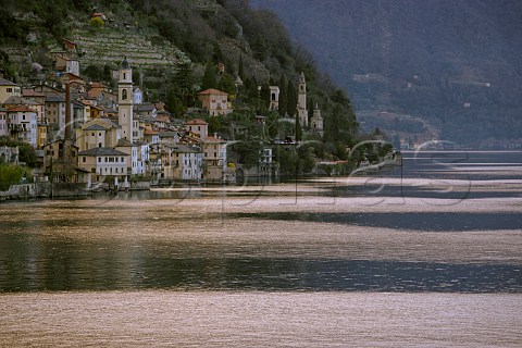 Brienno on the shore of Lake Como Lombardia Italy
