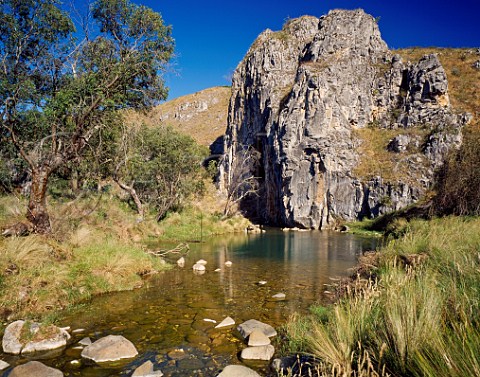 Cave Creek Blue Waterholes Kosciuszko National Park New South Wales Australia
