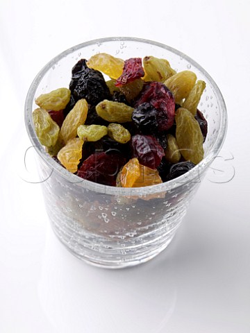Dried mixed fruit berries