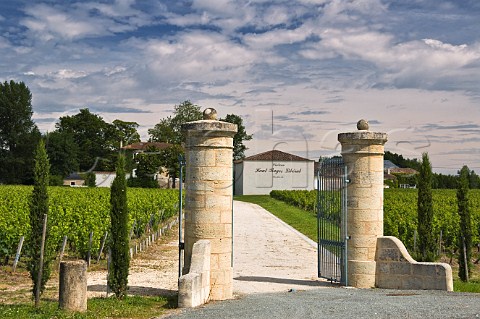 Entrance to Chteau HautBages Libral Pauillac Gironde France Pauillac  Bordeaux
